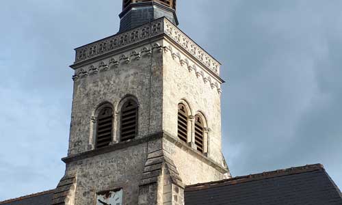 Clocher de l'église de Montlouis sur Loire